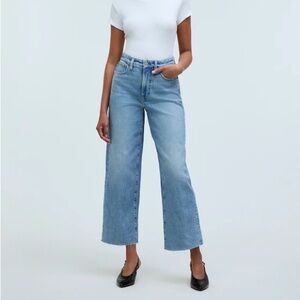 Madewell Curvy Perfect Vintage Wide-Leg Crop Jean